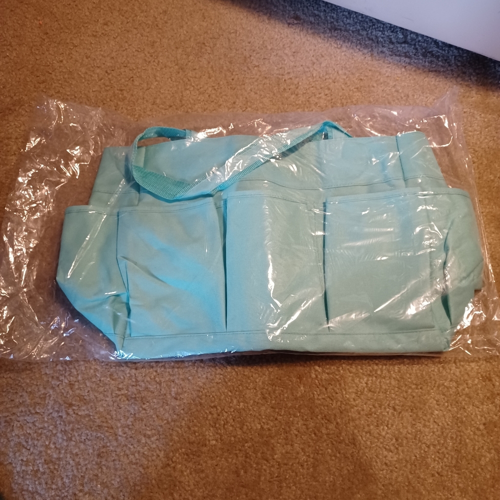 Viv and Lou Mint Carry All Tote Bag